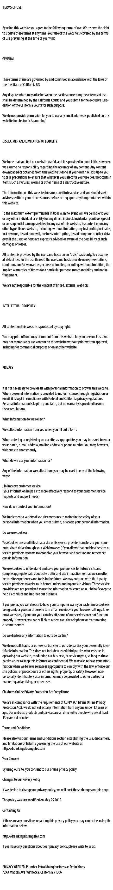 Privacy Policy